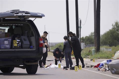 SUV driver hits crowd at Texas bus stop near border; 7 dead, 10 hurt